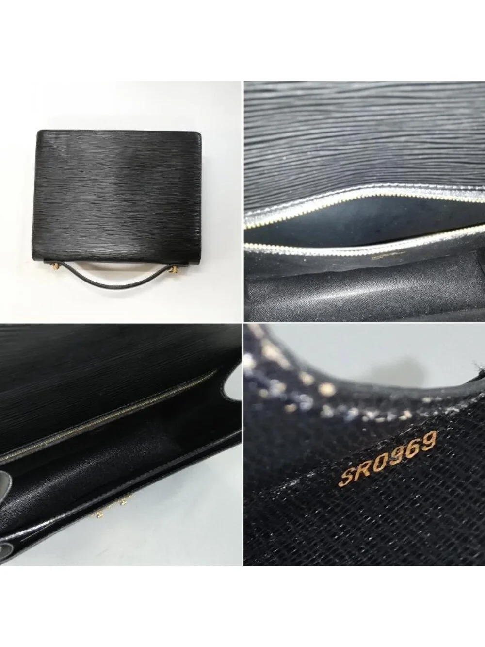 Louis Vuitton Monceau Black with External Strap